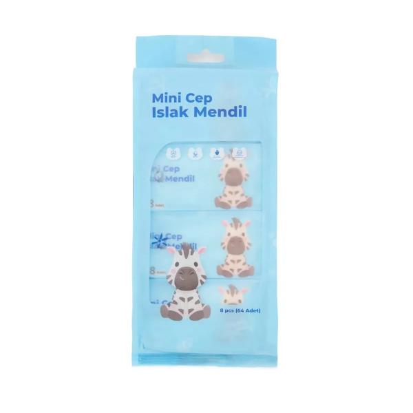 Mini Cep Islak Mendili  - 5